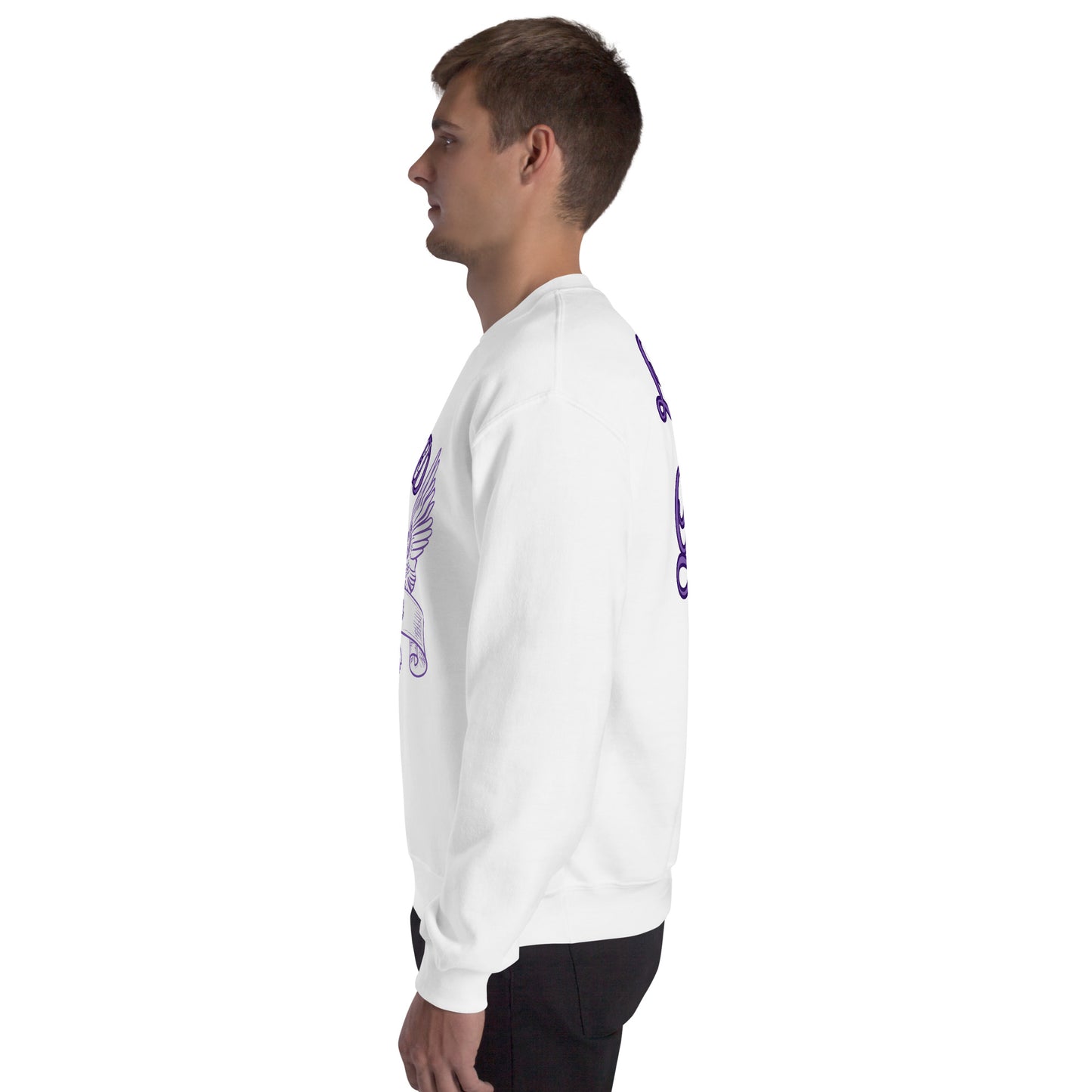 Christian Classic Sweatshirt - Comfortable Faith Wear with Dove Symbol