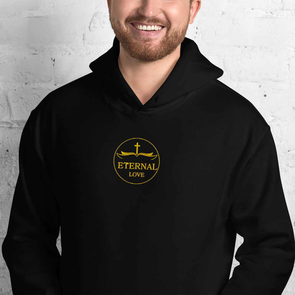 Christian Comfort Hoodie in Black - Faith-Based Essential Wear