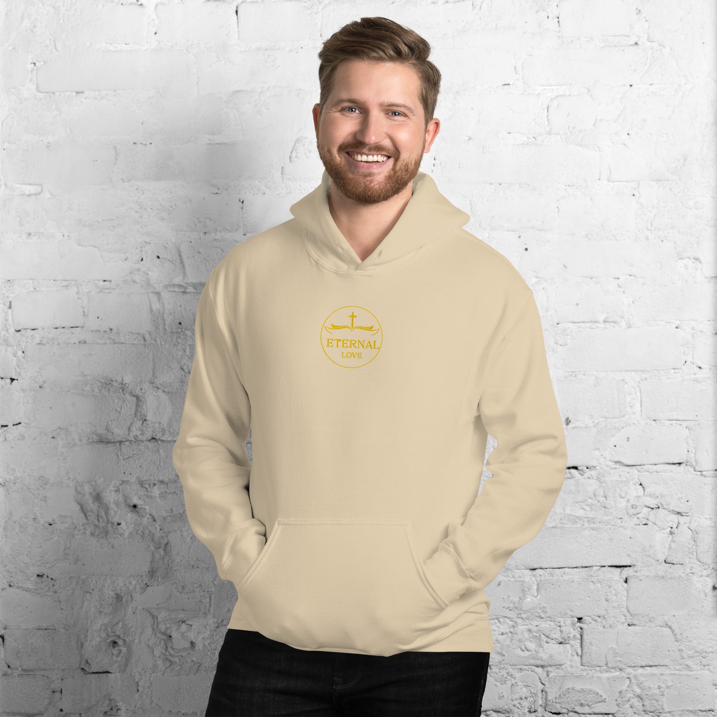 Men's Christian Cozy Hoodie - Warm Faith Fashion by Eternal Love