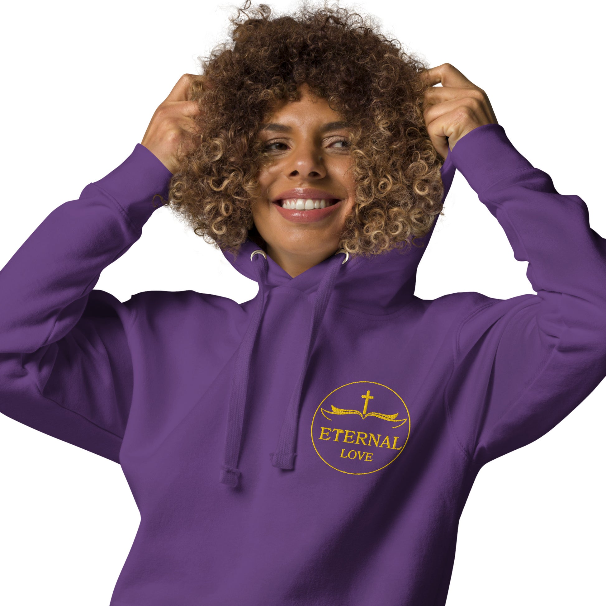 Cozy Christian Hoodie - Joy-Filled Faith Fashion by Eternal Love
