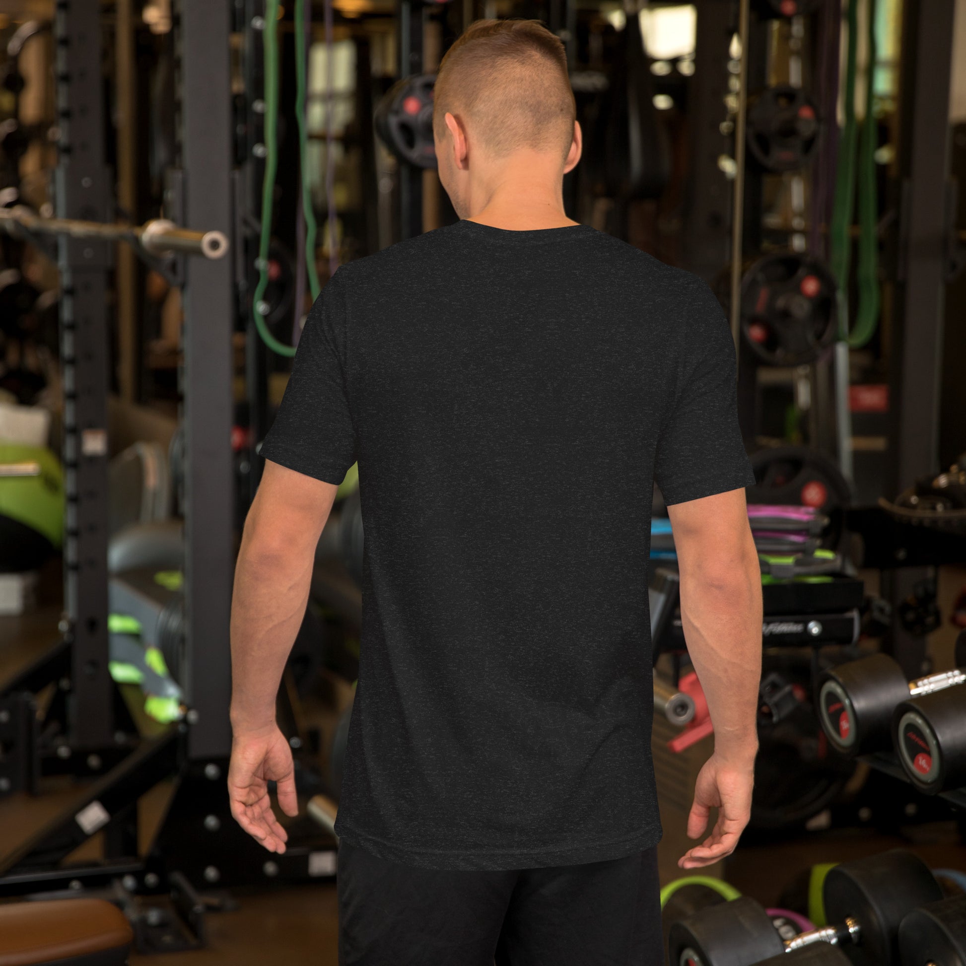 Christian T-Shirt in Black/Green/Yellow - Faith-Based Essential Wear